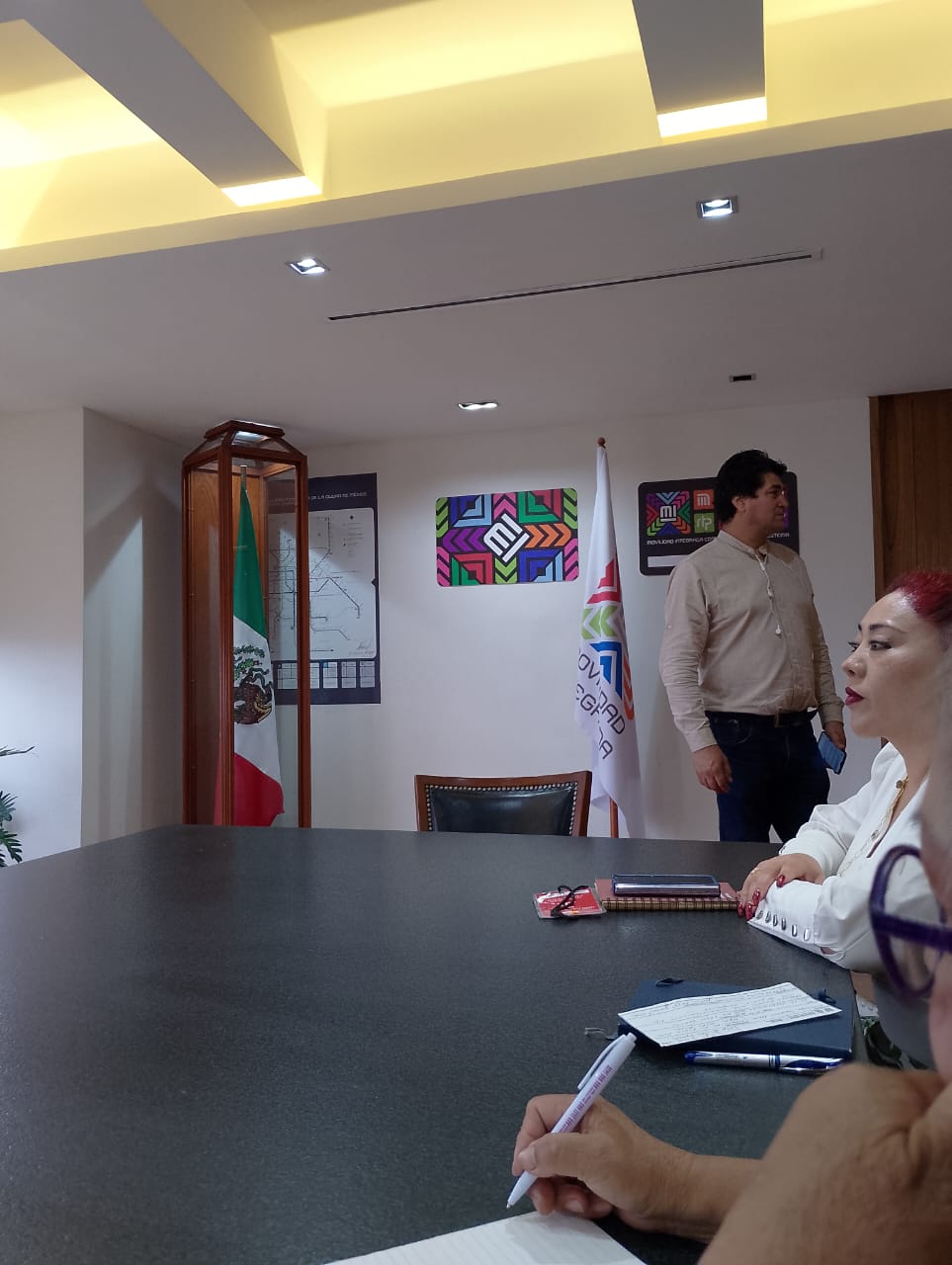 Reunión con representantes de SEMOVI y RTP